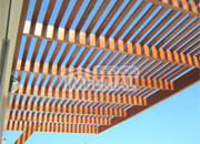 techos de madera moderno sol y sombra